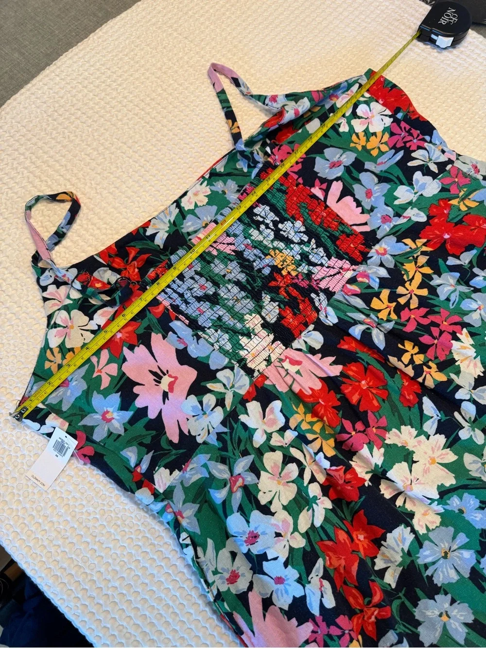 Old Navy 3X Floral linen Slip Dress with Adjustable Straps
